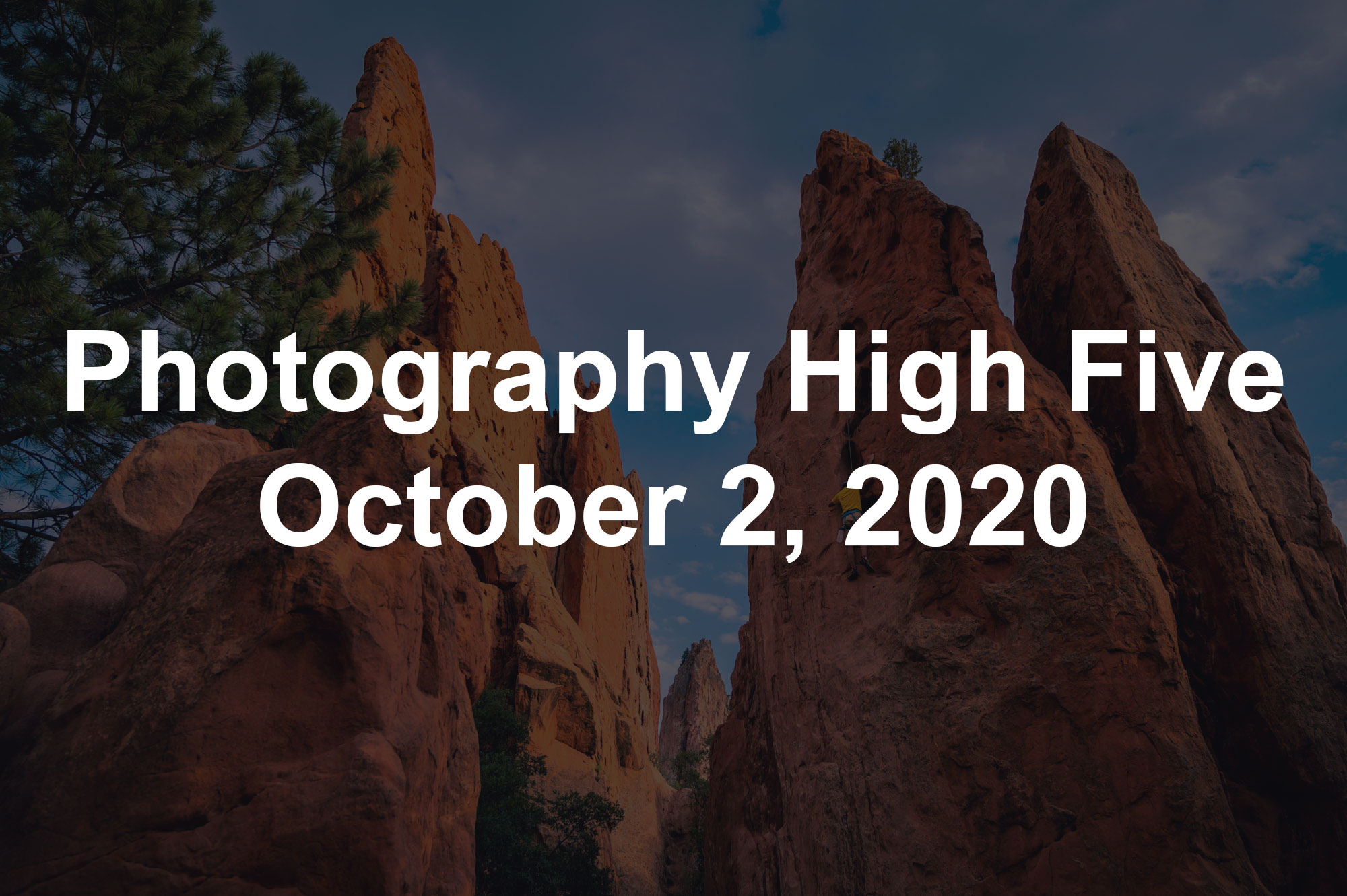 Photography High Five October 2, 2020